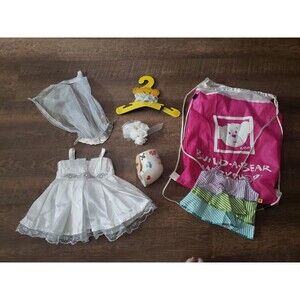 Build A Bear Clothes - Wedding Dress & Bag